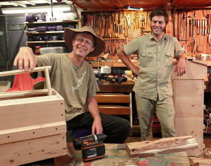 Natural Beekeeping Australia Warr&eacute; Hives