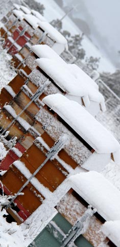 Natural Beekeeping Australia Warr&eacute; Hives in Snow Central Tablelands